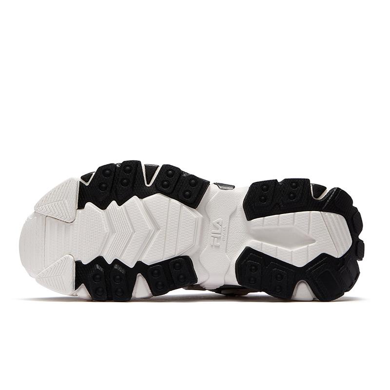 Joshua Vides X Fila Fusion Exocet Горные кроссовки Модные Универсальные Повседневные Трендовые Низкие Папины кроссовки Мужские кроссовки Белый Черный T12M511605FSB