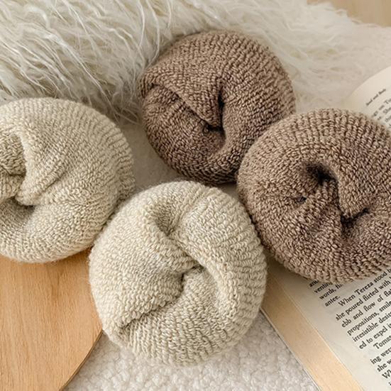 Унисекс Зимние Носки Теплые Утолщенные Носки до Щиколотки В рубчик Эластичные Повседневные Термоноски