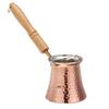 3 Size Coffee Wooden Handle Cevze Turk Turkish Coffee Pot Coffee Turk Turkish Copper Coffee Maker
