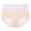Большие размеры женские трусики Ice Silk с высокой талией и облегающими дышащими быстросохнущими трусиками