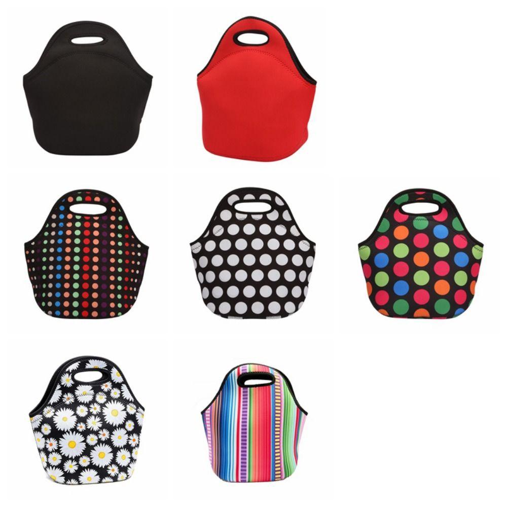 Portable Lunchbox Neoprene Travel Lunch Bag Versatile Insulated Lunch Bag Camping