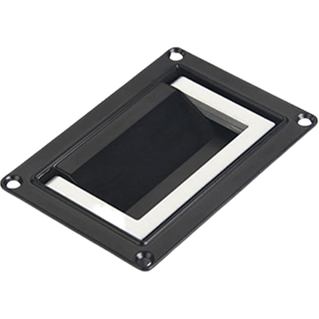 Складная ручка из цинкового сплава, утопленная ручка, современная мебельная ручка, фурнитура для кухонных шкафов, дверная ручка, прочная