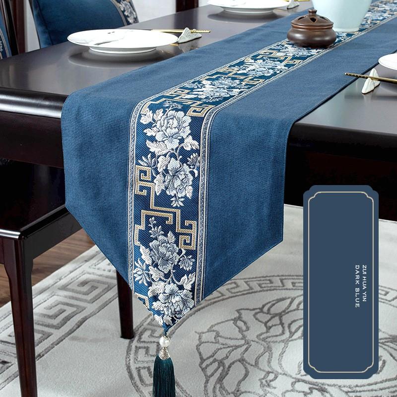 Высокое качество, настольный флаг с цветами, чайная художественная скатерть, длинный коврик для стола, хит продаж, новый флаг для кровати в китайском стиле
