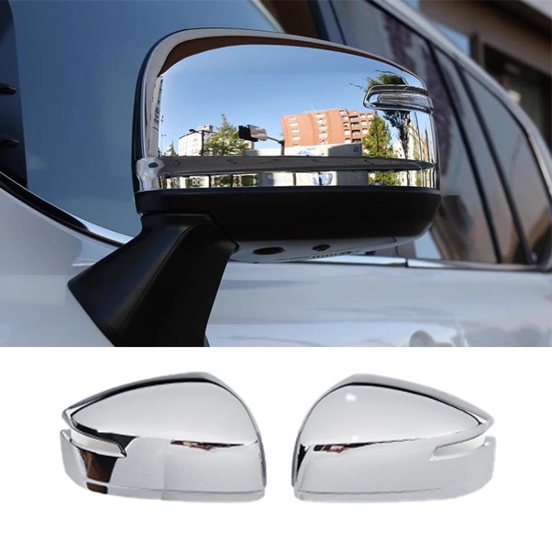 2 шт., крышка бокового зеркала для Toyota Land Cruiser 300 LC300 2022 2023, наружная крышка зеркала заднего вида, 2 шт.