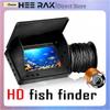 HEE RAK Fish Finder Портативный ЖК-дисплей 4,3 дюйма Подводная камера для рыбалки 220° Водонепроницаемая IPS 1080P 9 часов автономной работы Ночное видение
