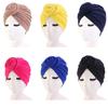 Cap Female Headband Turban Caps Women Chemo Hat Cotton Headscarf African Pattern Headwrap