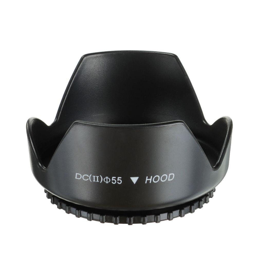 Practical Universal Camera Anti-Glare Cover Screwed Lens Hood Sunshade Protective Shield