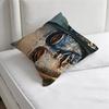 Cool Baldwin IV of Jerusalem Decorative Square Pillow Cover Modern Cushion Case for Living Room Bedroom