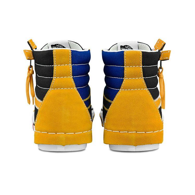 Vans Sk8 hi Reissue Cap Кеды для скейтбординга Черный/Желтый VN0A3WM15FG