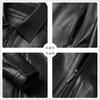 Lapel Leather Jacket Men's Goatskin Men's Coat Popular Single Leather Jacket High Sense