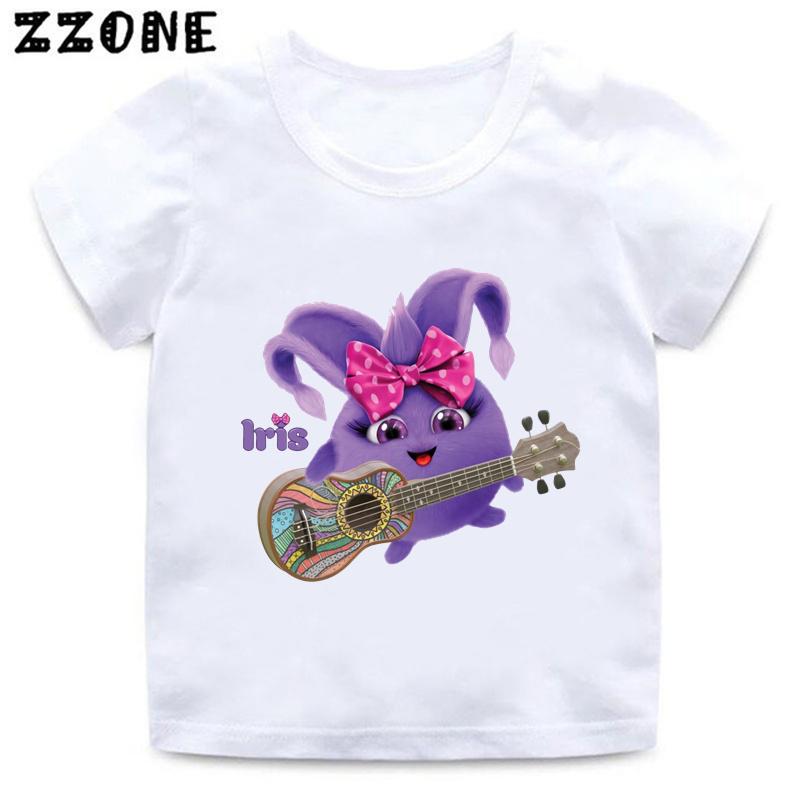 Hot Sale Sunny Bunnies Print Cartoon Kids TShirts Girls Clothes Baby Boys Short Sleeve T shirt Summer Children Topsooo5883