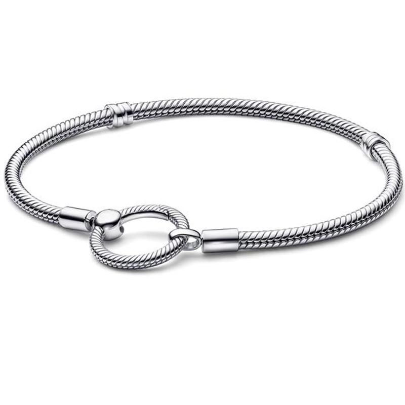 Оригинальная застежка «Падающая звезда» с Т-образной застежкой, браслет-цепочка «змея», подходит для ювелирных изделий из стерлингового серебра 925 пробы с бусинами