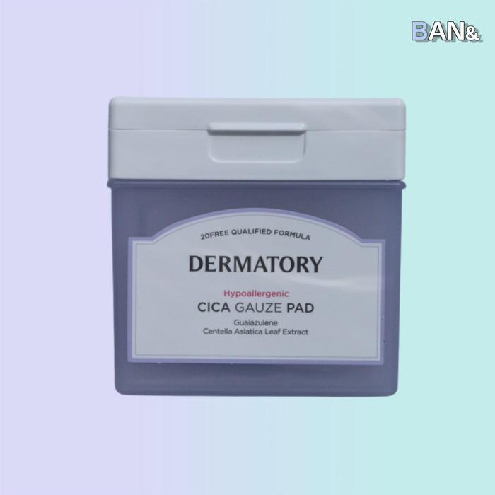 DERMATORY Гипоаллергенные марлевые диски Cica AD 50 шт. 160 мл (30430235)