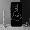 Punjab Map Outline Case For OnePlus Nord CE 2 3 4 Lite N20 N30 9 10 Pro 8T 9RT 10T 10R 12 11 12R 13 13R Cover
