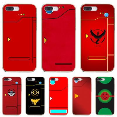 Pour Red Pokedex Alt для HTC One X9 M7 M8 A9 M9 M10 E9 Plus Desire 630 530 626 628 816 820 830 Корпус