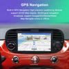 Reakosound 7-дюймовый Android 12 автомобильный радиоприемник для Fiat 500 с GPS-навигацией, управление рулевым колесом, мультимедиа, Carplay BT, WIFI