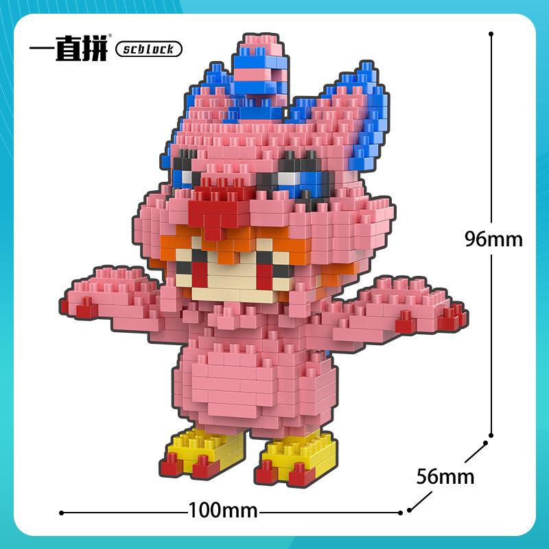 Digital Monster Agumon Gabumon Mini Building Blocks Piyomon Greymon DIY Micro Brick Tentomon Gomamon Figures Toys For Kids Gift