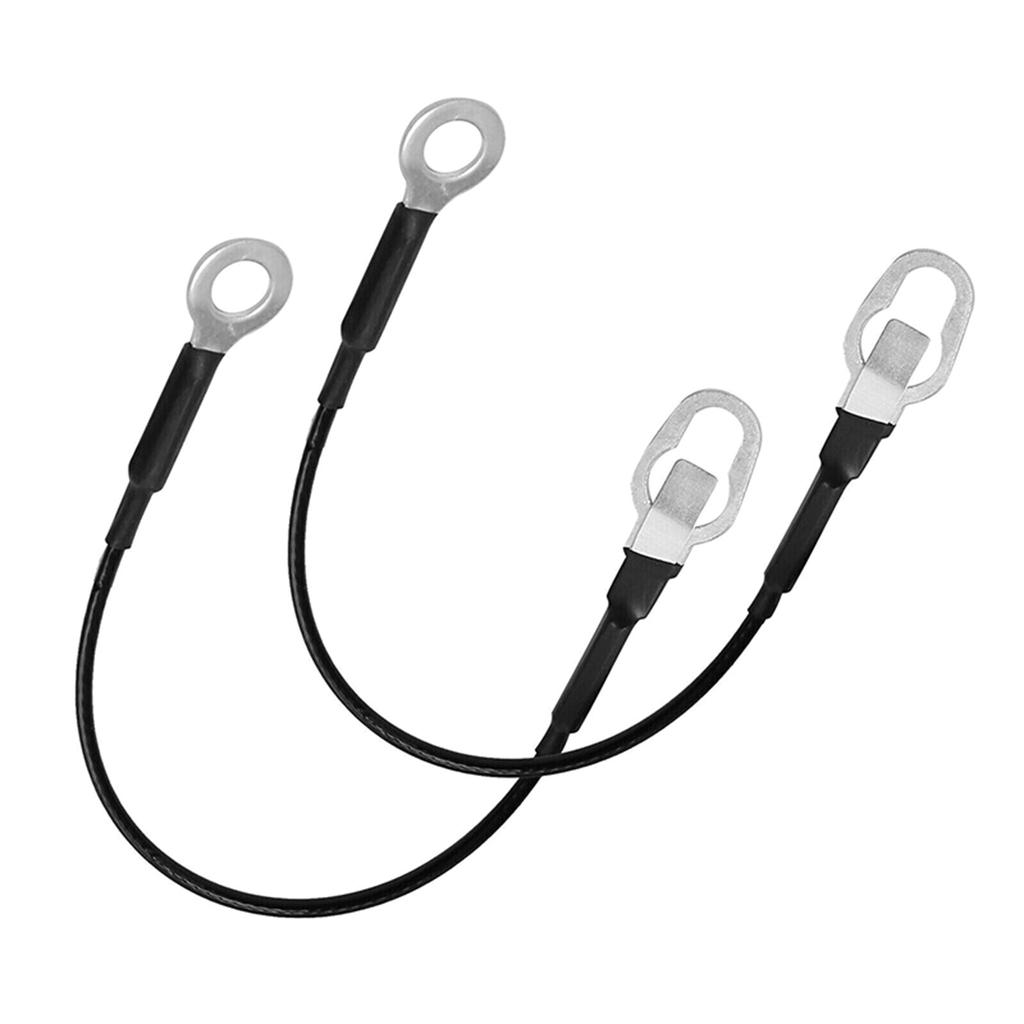 Truck Tailgate Cables Set High Tensile Strength Truck Tailgate Lift Support Cables F37Z9943052A Easy Installs for Car