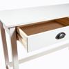Hill Console Table with 2 Drawers 110 x 45 x 74 cm Pine Wood