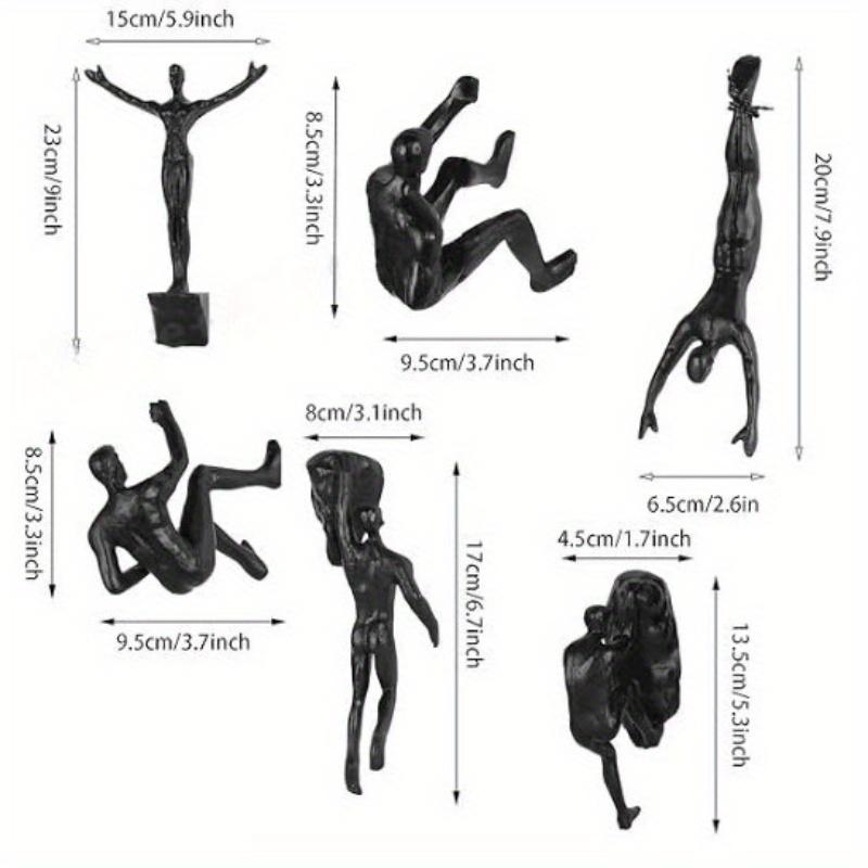 1 шт. Американский ретро индустриальный стиль лазающая фигура настенный декор подвеска