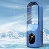 3-in-1 Touch-Control Mini Air Cooler with Water Tank 6 Wind Speed Settings 6-Hour Timer Quiet Evaporative Cooling and Mist Spray—Blue