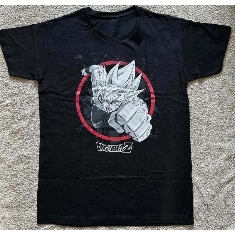 Goku Dragon Ball Z Kamehameha Large Black Short Sleeve T Shirt Super Saiyan Summer Cotton Men's Women Tops Tee Streetwear Casual