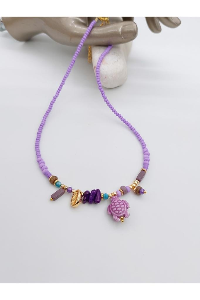 Подарок на день рождения, этническое подлинное хиппи, богемное модное ювелирное ожерелье ручной работы