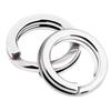QISHUO Stainless Steel Split Rings for and 100 68kg Capacity Jigging, Jigging, Fishing, Pieces,