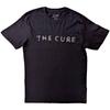 Черная новая футболка с логотипом The Cure Circle