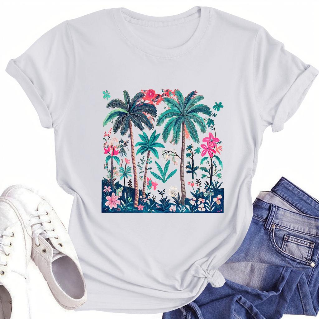 Футболки с короткими рукавами для женщин, модные топы, легкие и мягкие повседневные летние наряды, одежда