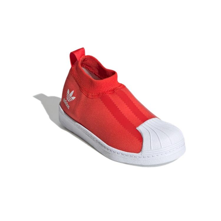 (PS) adidas originals Superstar 360 Sock C 'Red White' Kids' EG5723