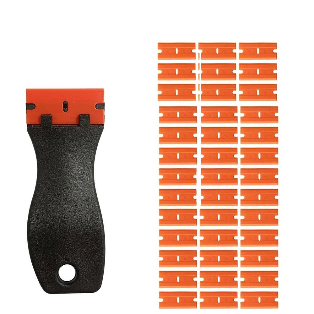 Squeegee Razor Scraper Dust Dirty Remover Car Edged Cleaner Mini Glass Clean Scraper  Scraper Tool