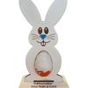Creative Wooden Egg Stand Simulated Bunny Egg Rack Gift Chocolate Egg Rack  Decoration Supplies
