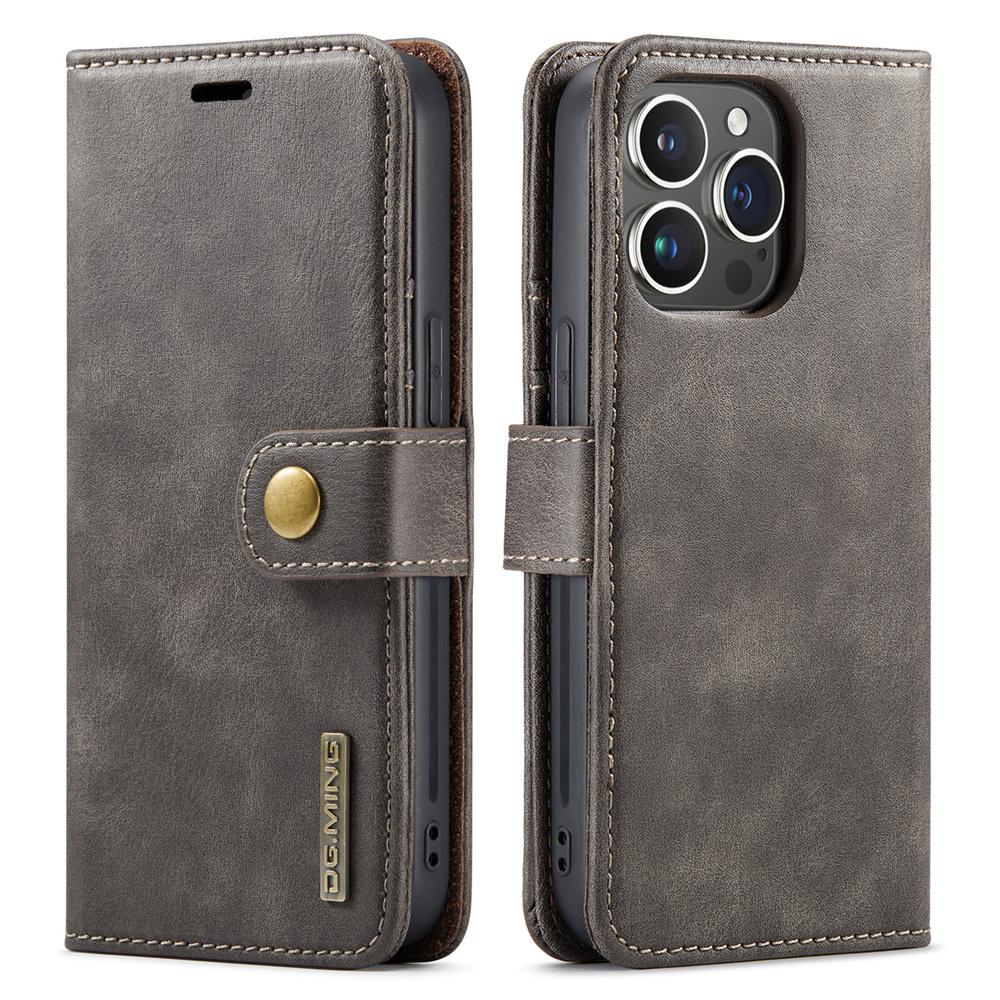 DG.MING Luxury 2 in 1 Detachable Wallet Case for iPhone 16 Pro Max XR XS 11 Pro 12 13 Mini 14 15 Plus 16E Magnetic Flip Cover