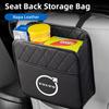 cujgl8 Multi-functional Car Stickers Half Grid Seat Backrest Storage Bag For Volvo AWD C30 S60 S80 S90 T6 V40 V50 V60 V70 V90 XC40 XC60