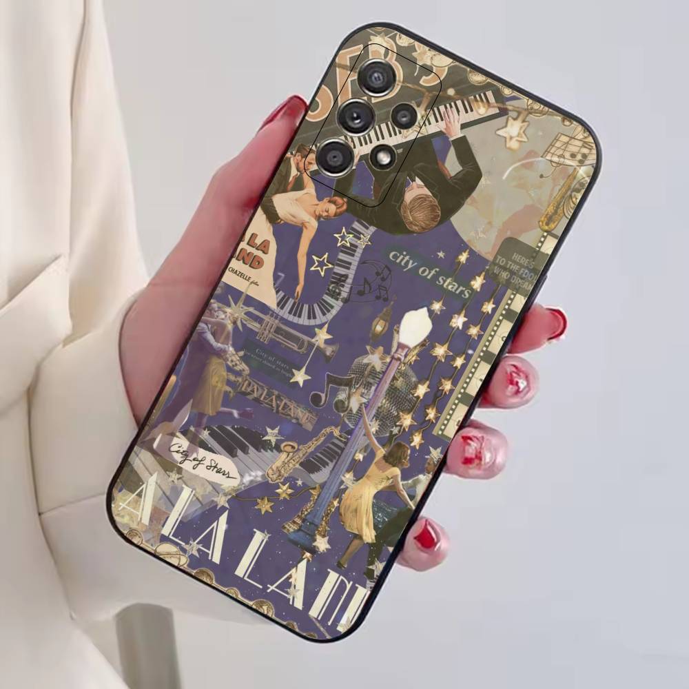 Чехол для телефона с фильмом Ла-Ла Ленд для Samsung S25,S24,S21,S22,S23,S30,Ultra,S20,Plus,Fe,Lite,Note,10,Черный Чехол