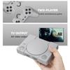 Classic Game Console 8-bit for PS1 Mini Home Enthusiast Entertainment System Retro Built-in 620 Action Games Double Battle Game Console