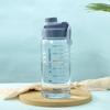 Фитнес-бутылка для воды с фильтром, 1,5 л, 2200 мл, вместительная питьевая емкость для походов, фитнеса, для мужчин и женщин, для кемпинга, на открытом воздухе, практичное использование