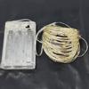 LED String Light 10M 5M 2M Fairy Lights Home Christmas  2024 Wedding Party Decor By 3*AA Battery Operated