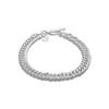 Bracelet - Luxenter - Delsa - Fini En Rhodium - 20 Cm - Argenté