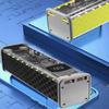 Светодиодная подсветка 45WPD Быстрая зарядка Батарейный отсек Держатель 8x18650 Прозрачный АБС Без пайки