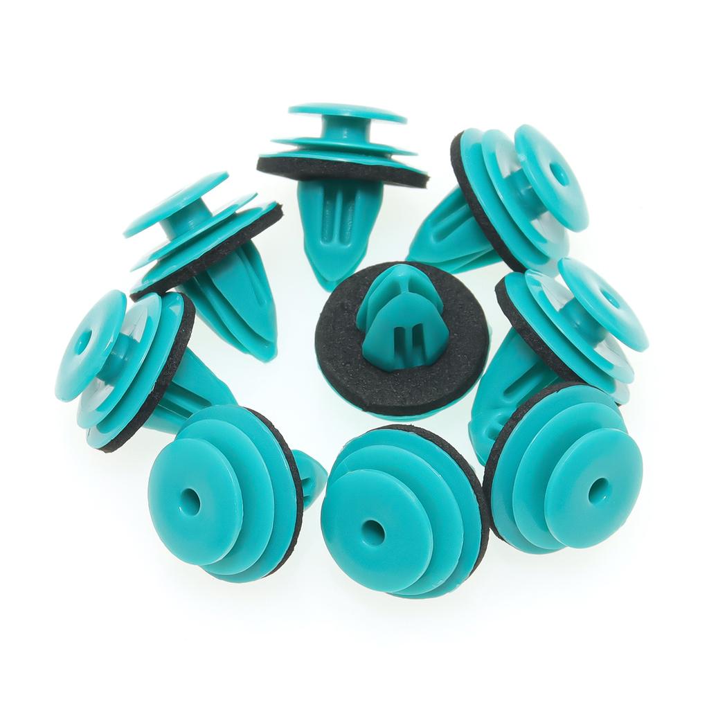 10/20 PCS Auto Fastener Rivet Bumper Clip Retainer Auto Door Panel Clip Retaining Clip Door Buckle Vehicle Retainer Fastener