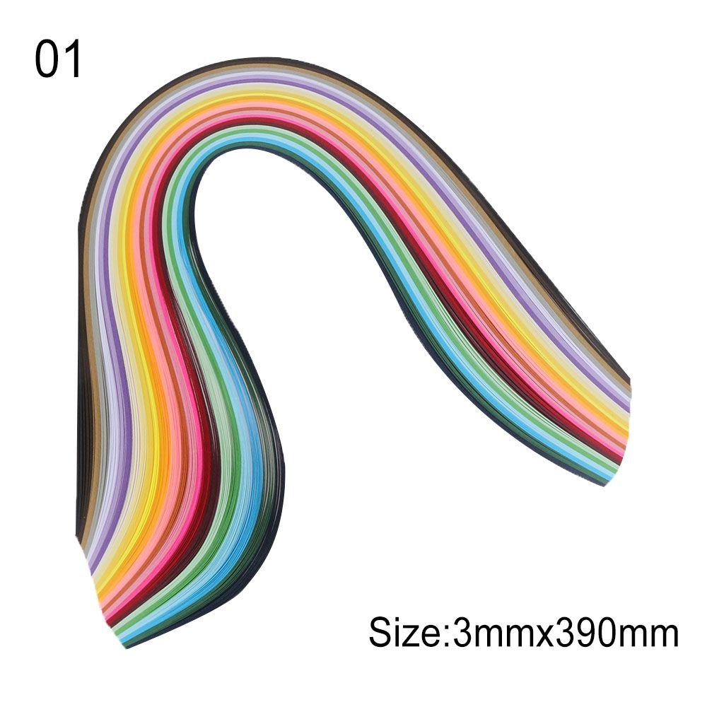 3/5/7/10mm NEW DIY Craft Quilling Paper Solid Color Origami Tool Handmade