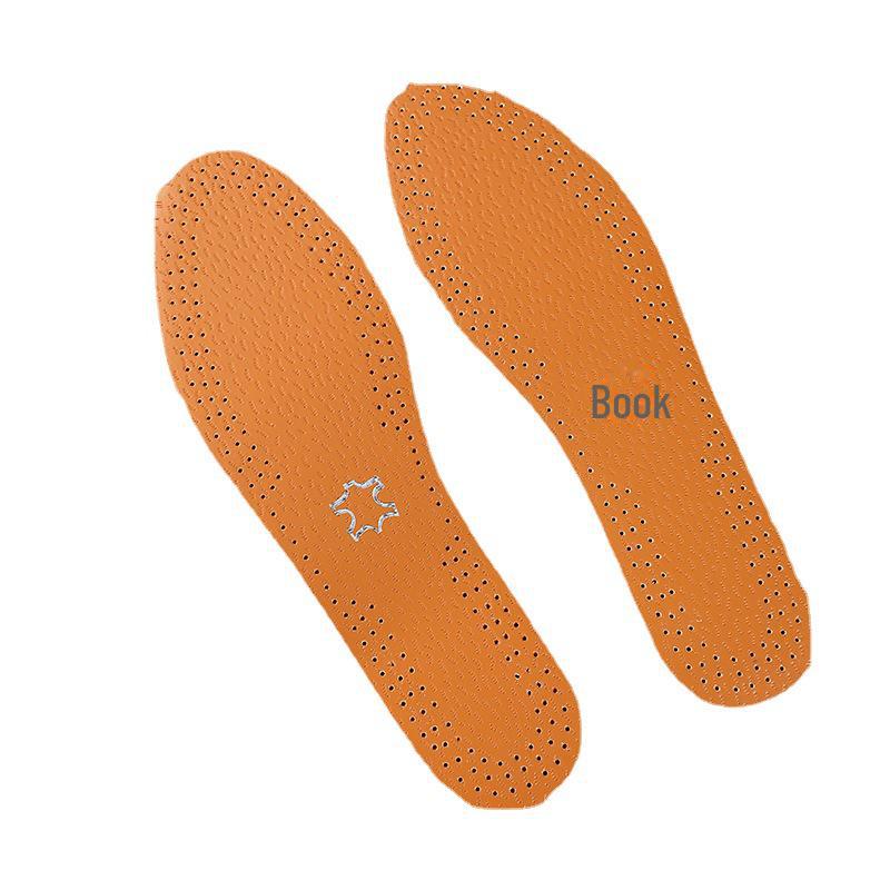 Стельки из микрофибровой кожи: Впитывающие пот, дезодорирующие, дышащие, амортизирующие, удобные, скроенные по размеру и утолщенные для лета.