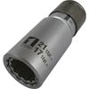 Ichinen Access MUST TOOL QC Double Drive IM-4W1721O-12K Socket, 17/21, 12-Point, 19822, 12.7mm (4-minute)