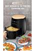 Large Capacity Touch Air Fryer - Multi-Function Electric Fryer for French Fries