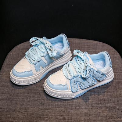 Женская обувь пудрового цвета сакуры женская летняя новая универсальная обувь для доски женская нишевая обувь-хлеб