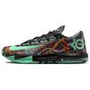 KD 6 Нескользящие износостойкие низкие баскетбольные кроссовки унисекс черные с зеленым FQ8356-900