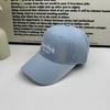Spring and summer hat women's new soft top cap fashionable versatile sunscreen hat showing face small casual baseball cap tide