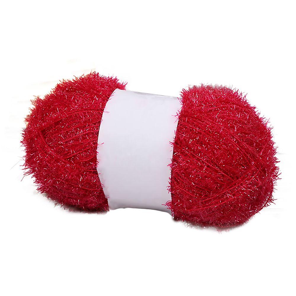 DIY Knitting Soft Chunky Crochet Sparkle 100g Knitting Wool Yarn Tinsel